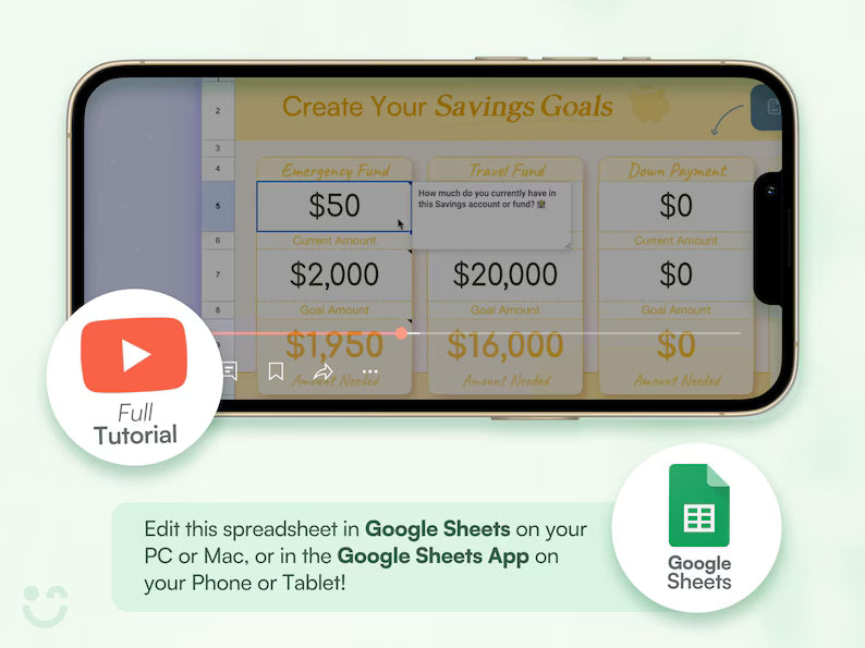 Paycheck Budget Spreadsheet Biweekly Bill Tracker Savings Goals Personal Budget Google Sheets Financial Planner Weekly Budget Template